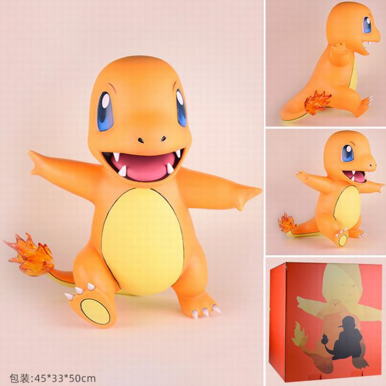 Pokemon Small fire dragon Not shining Boxed Figure Decoration Model 46CM