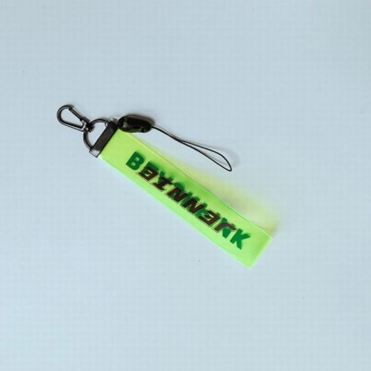BTS JENNIE Fluorescent green  Mobile phone rope lanyard around the same paragraph 18CM 10G  price for 5 pcs