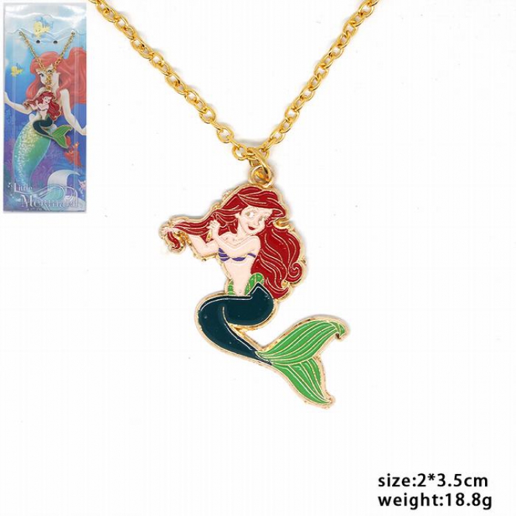 Mermaid Necklace 2X3.5CM 18.8G