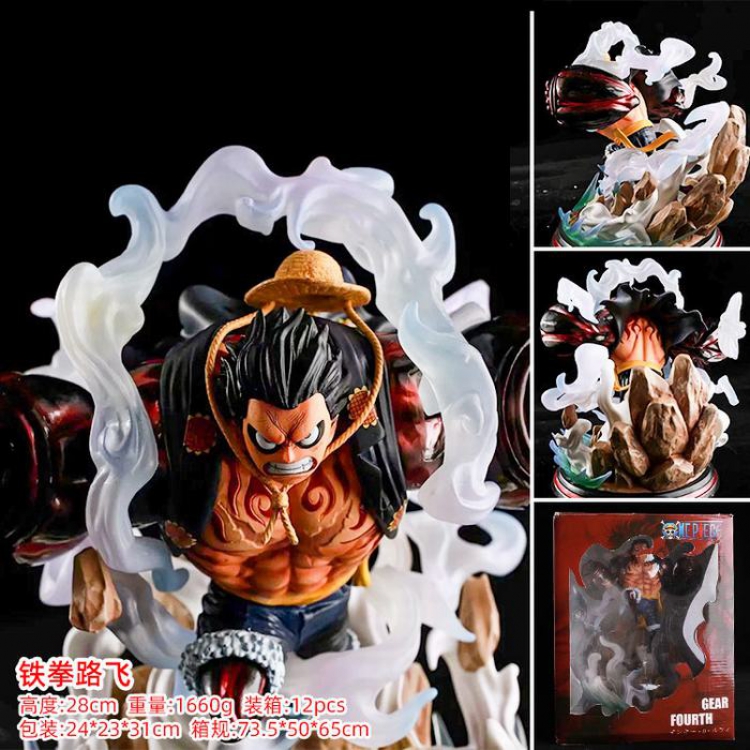 One Piece Luffy Boxed Figure Decoration Model 28CM