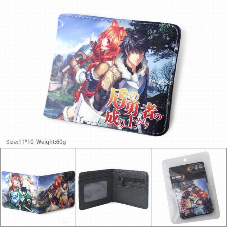 Aneko Yusagi Full color matte blister card packaging two fold silkscreen wallet