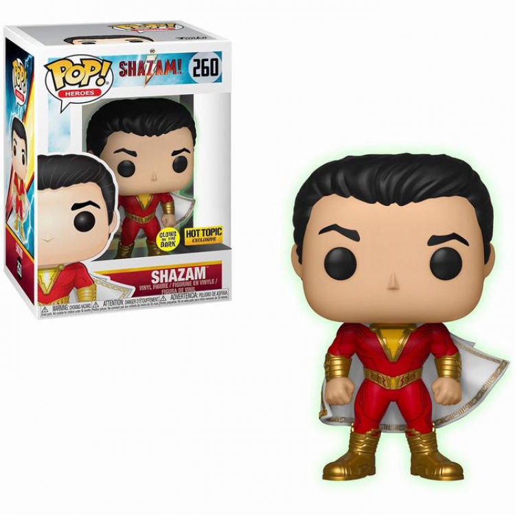 FUNKO POP 260 Shazam Superhero Doll Boxed Figure Decoration Model