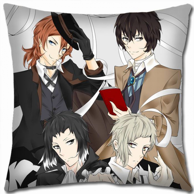 Bungo Stray Dogs W5-1 Double-sided full color Pillow Cushion 45X45CM NO FILLING