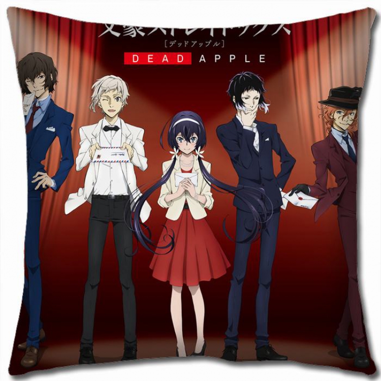 Bungo Stray Dogs W5-46 Double-sided  full color Pillow Cushion 45X45CM NO FILLING