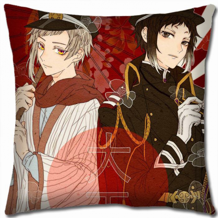 Bungo Stray Dogs W5-59 Double-sided  full color Pillow Cushion 45X45CM NO FILLING