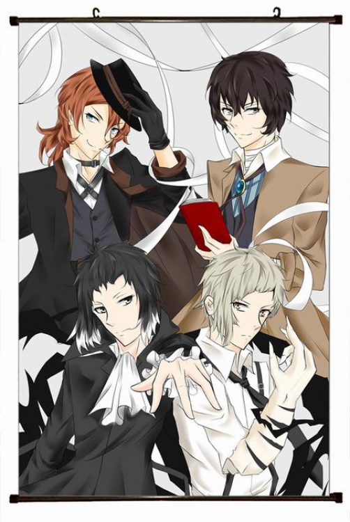 Bungo Stray Dogs Plastic pole cloth painting Wall Scroll 60X90CM preorder 3 days W5-1 NO FILLING