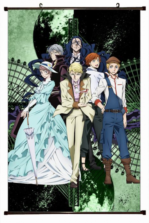 Bungo Stray Dogs Plastic pole cloth painting Wall Scroll 60X90CM preorder 3 days W5-33 NO FILLING