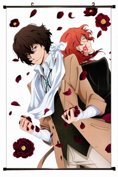 Bungo Stray Dogs Plastic pole cloth painting Wall Scroll 60X90CM preorder 3 days W5-34 NO FILLING