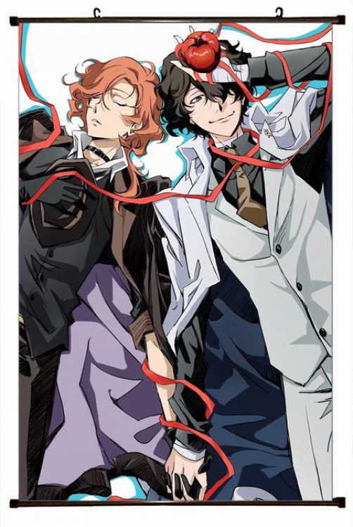 Bungo Stray Dogs Plastic pole cloth painting Wall Scroll 60X90CM preorder 3 days W5-5 NO FILLING