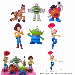 Toy Story a set of six Bagged ...