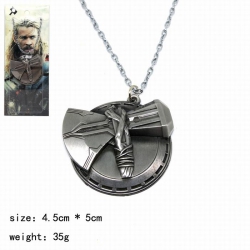 Thor Head round Necklace
