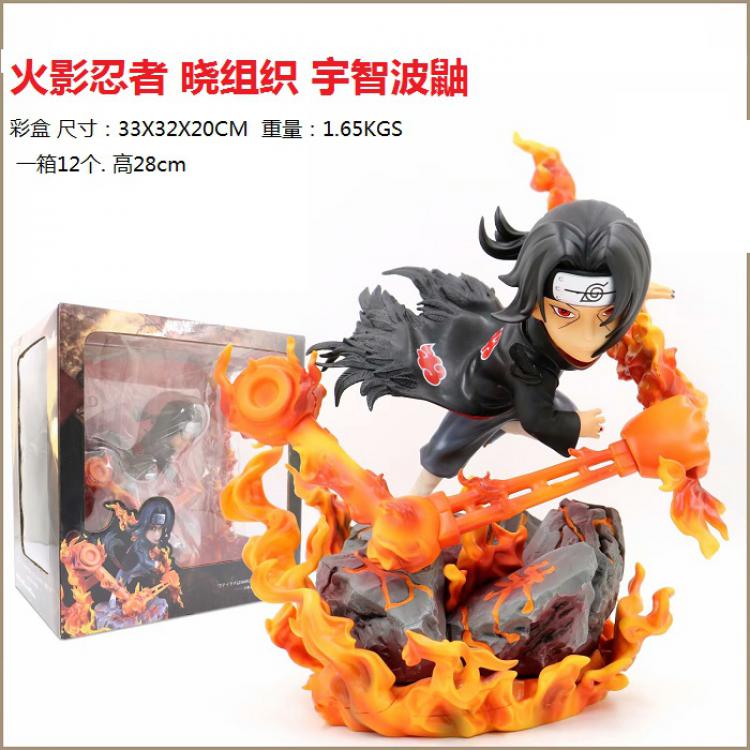 Naruto Uchiha Itachi Boxed Figure Decoration Model 28CM 33X32X20CM 1.65KGS