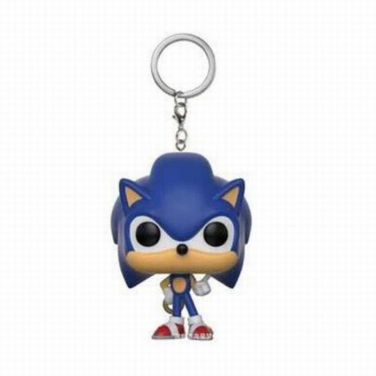Sonic the Hedgehog Series pop Toy doll keychain pendant Boxed Figure Decoration Model 5CM