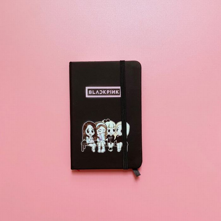 BLACKPINK The same paragraph around the star 卡通 Notebook notepad 9X14CM 105G price for 5 pcs