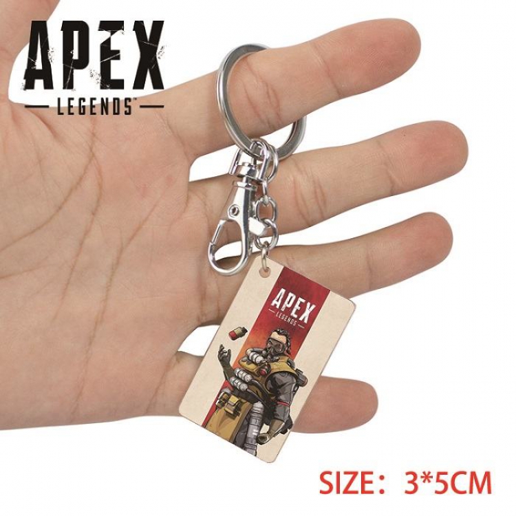 Apex Legends-2  Anime Acrylic Color Map Keychain Pendant