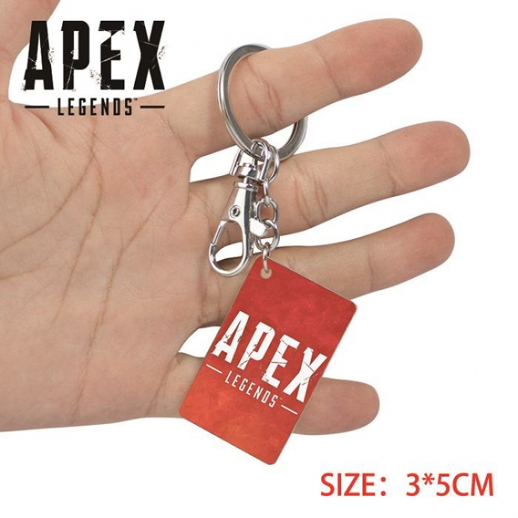 Apex Legends-23  Anime Acrylic Color Map Keychain Pendant