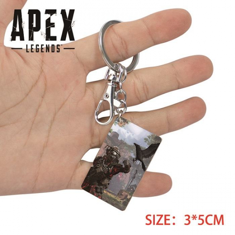 Apex Legends-30  Anime Acrylic Color Map Keychain Pendant