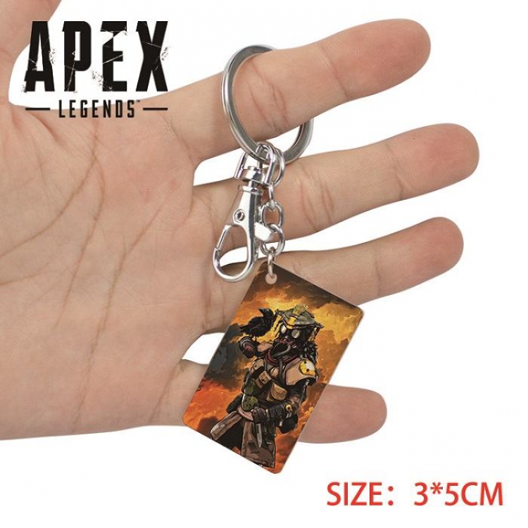 Apex Legends-31  Anime Acrylic Color Map Keychain Pendant