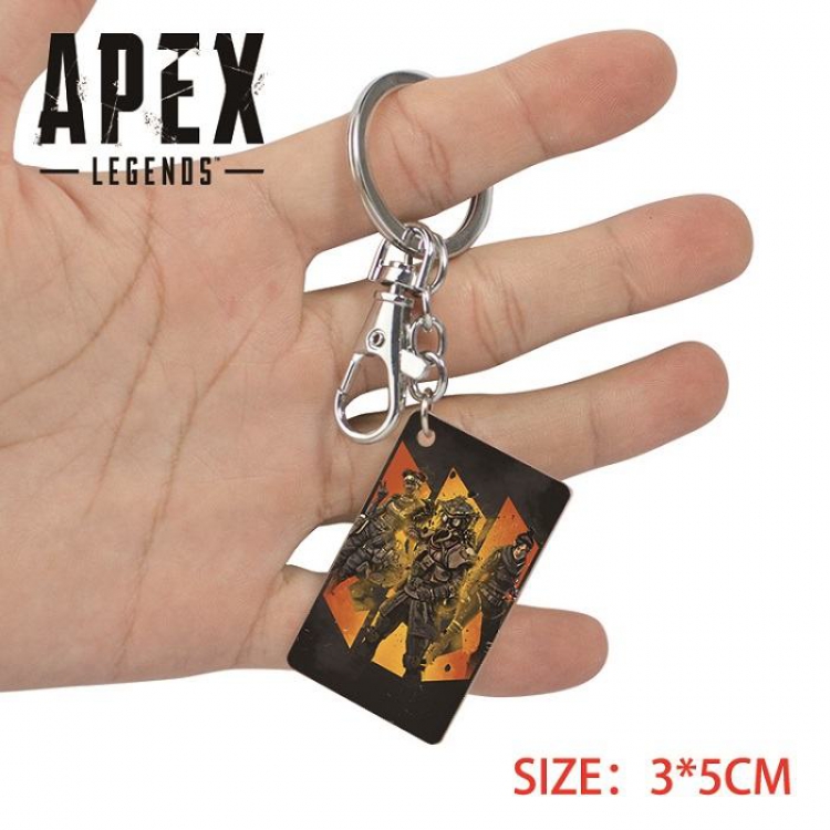 Apex Legends-32  Anime Acrylic Color Map Keychain Pendant
