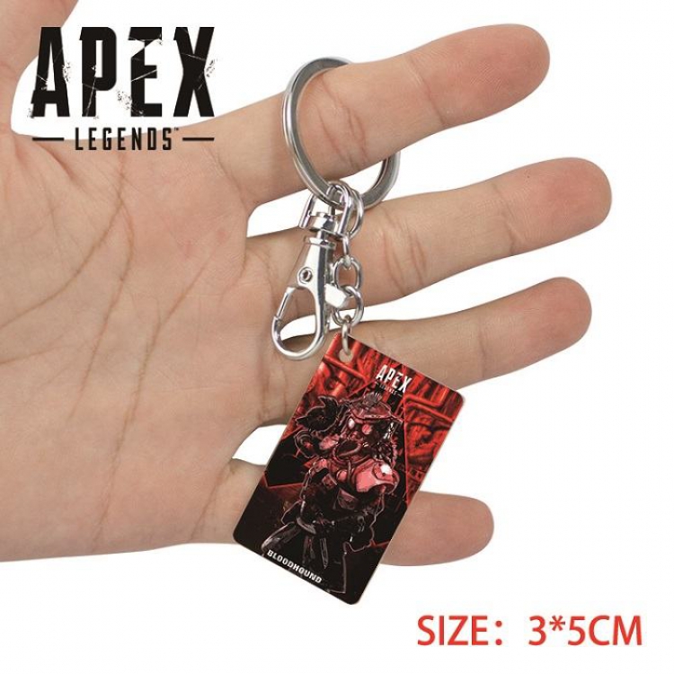 Apex Legends-34  Anime Acrylic Color Map Keychain Pendant