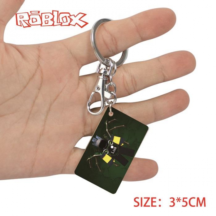 Metaverse-12 Anime Acrylic Color Map Keychain Pendant