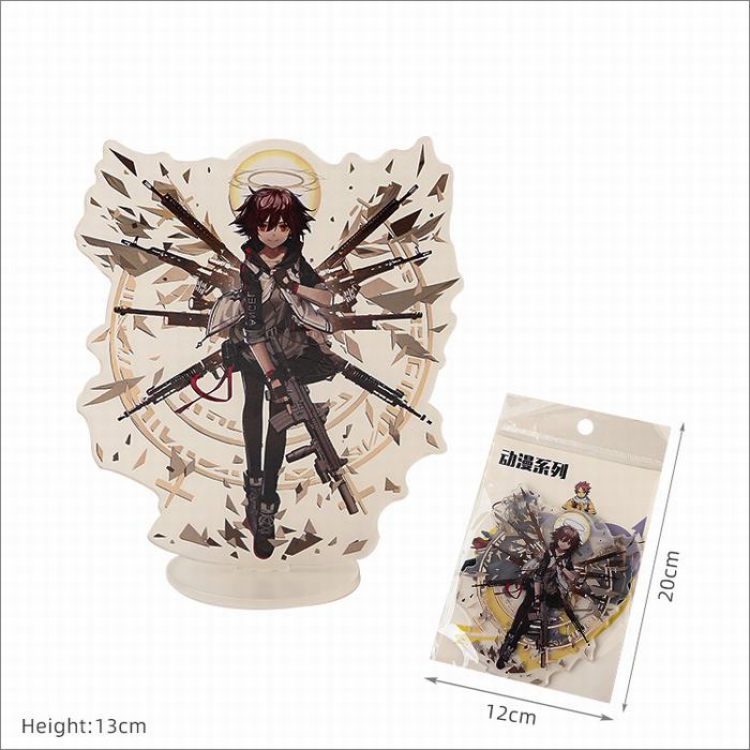 Arknights-2 Anime series Acrylic figure licensing ornaments stop sign