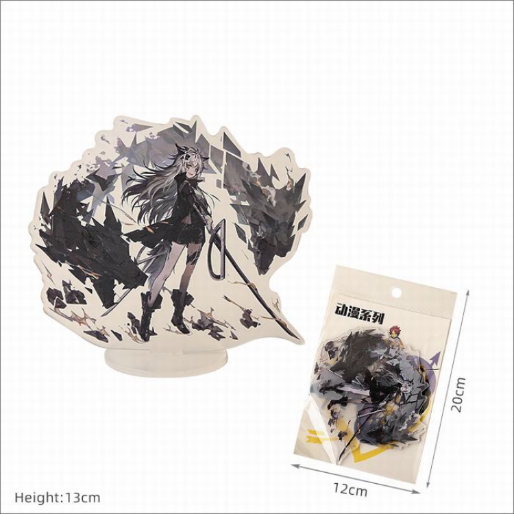 Arknights-6 Anime series Acrylic figure licensing ornaments stop sign