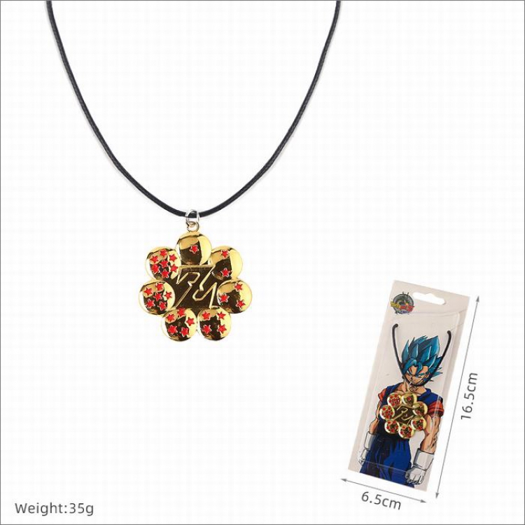 Dragon Ball Anime around Metal pendant necklace