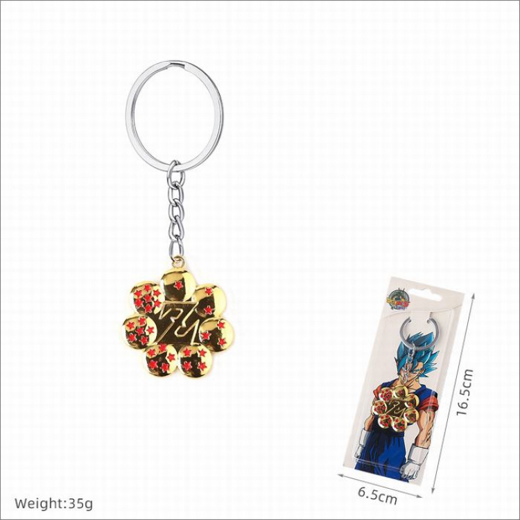 Dragon Ball Anime around Metal keychain pendant price for 5 pcs