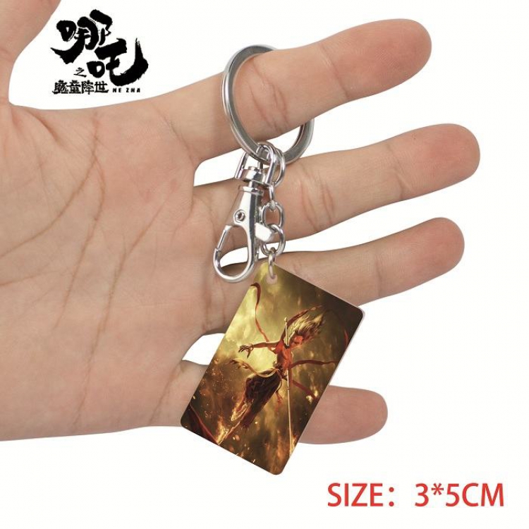 NE ZHA-12 Acrylic keychain pendant ornaments