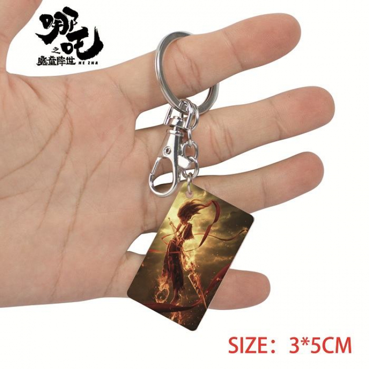 NE ZHA-17  Acrylic keychain pendant ornaments