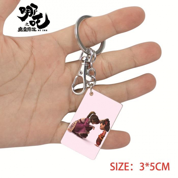 NE ZHA-3 Acrylic keychain pendant ornaments