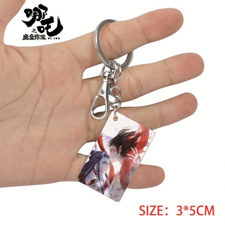 NE ZHA-30 Acrylic keychain pendant ornaments