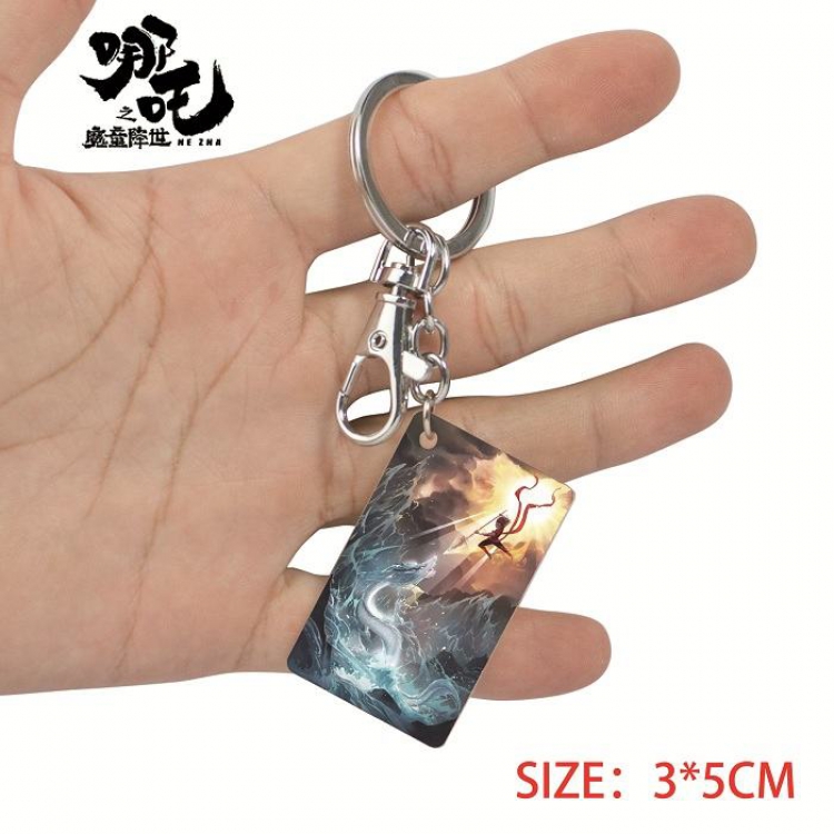 NE ZHA-46 Acrylic keychain pendant ornaments