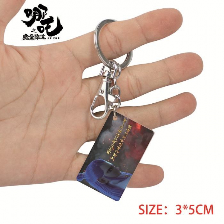 NE ZHA-5 Acrylic keychain pendant ornaments