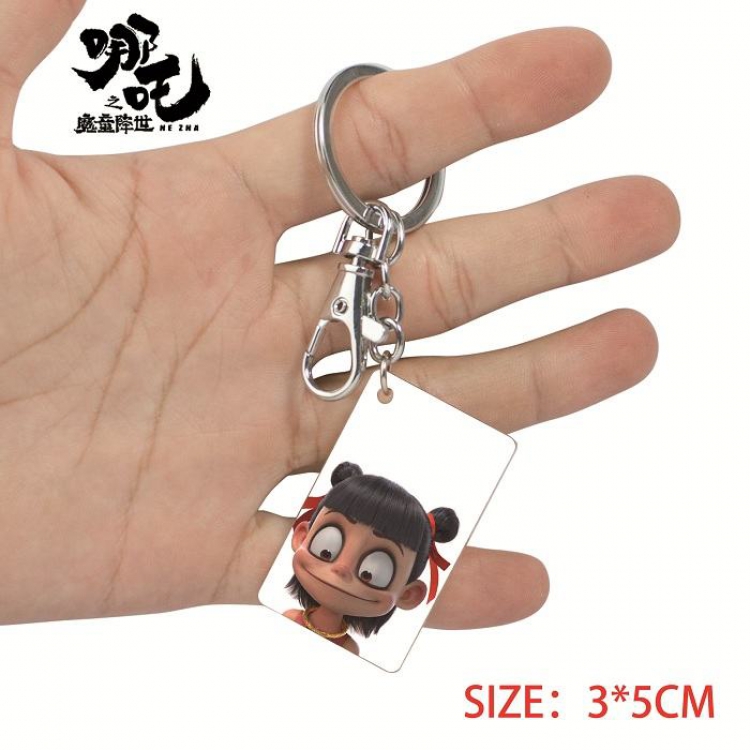 NE ZHA-50 Acrylic keychain pendant ornaments