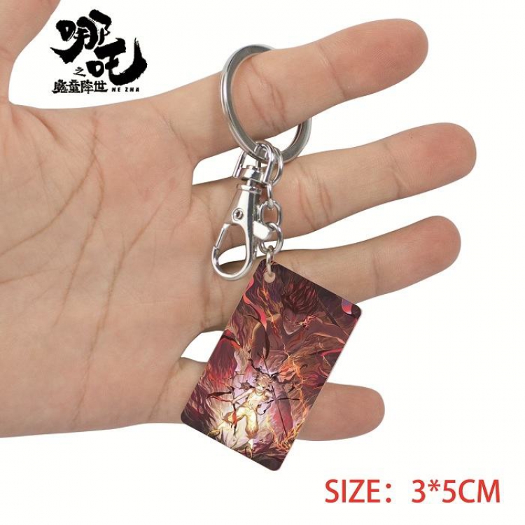 NE ZHA-51 Acrylic keychain pendant ornaments