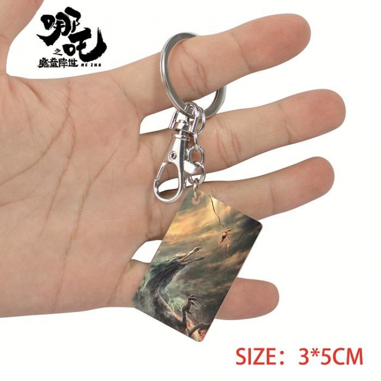 NE ZHA-55 Acrylic keychain pendant ornaments