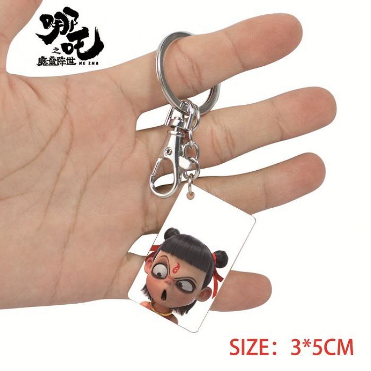 NE ZHA-57 Acrylic keychain pendant ornaments