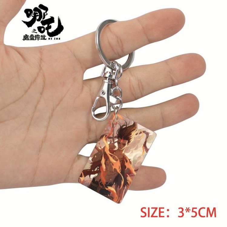 NE ZHA-58 Acrylic keychain pendant ornaments