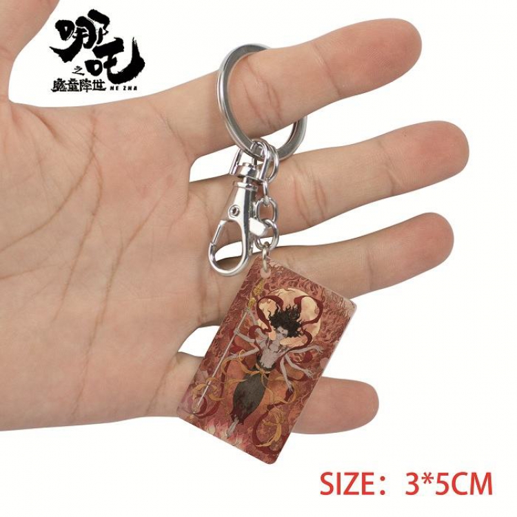 NE ZHA-6 Acrylic keychain pendant ornaments