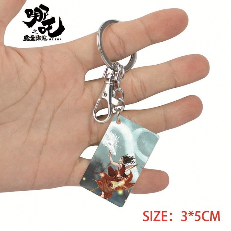 NE ZHA-62 Acrylic keychain pendant ornaments
