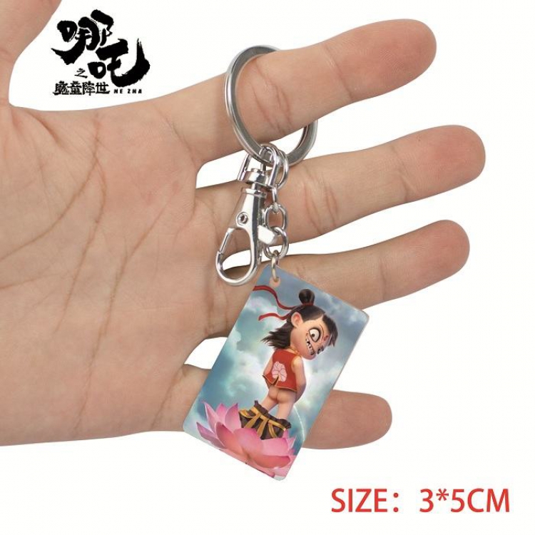 NE ZHA-7 Acrylic keychain pendant ornaments