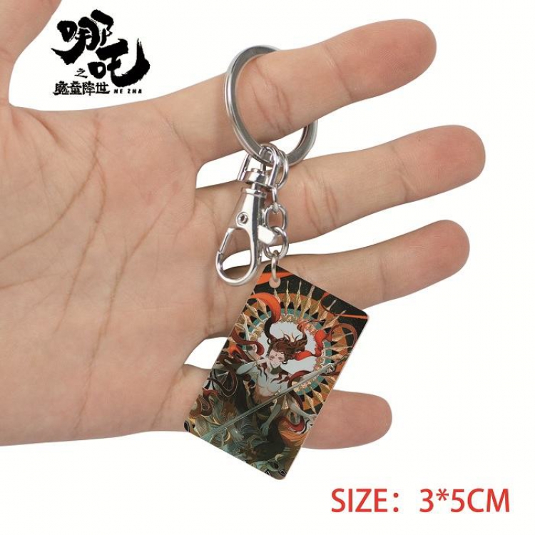 NE ZHA-72 Acrylic keychain pendant ornaments