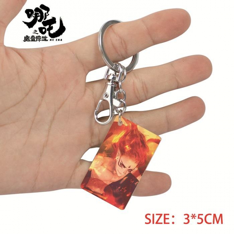 NE ZHA-75 Acrylic keychain pendant ornaments