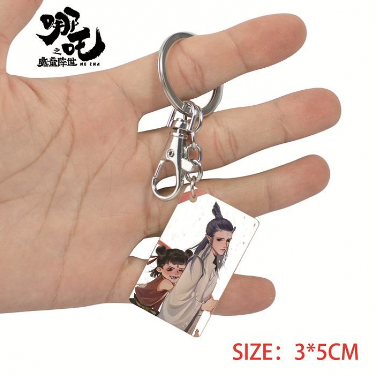 NE ZHA-74 Acrylic keychain pendant ornaments