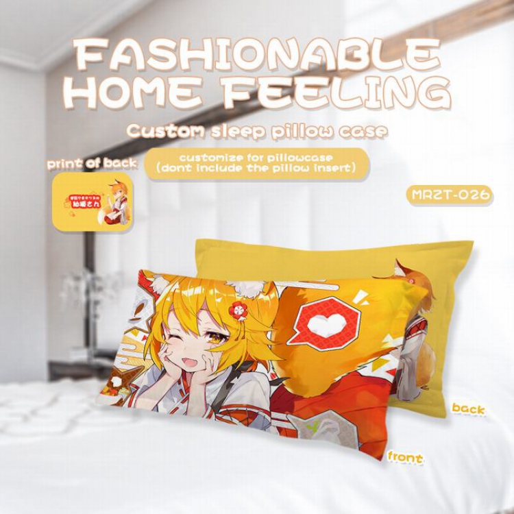 The Helpful Fox Senko-san Personalized home boutique Plush Sleeping Pillowcase 48X47CM price for 1 pcs MRZT-026