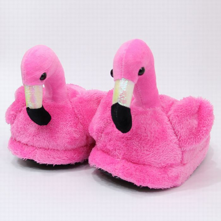 Flamingo Plush half-slip slippers Pink size 36-40 0.265KG