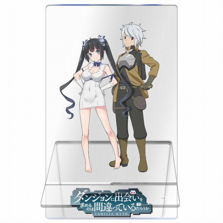 Is it wrong to try to Pick Up Girls in a Dungeon-1 Transparent acrylic mobile support bracket 13CM OPP Bagged