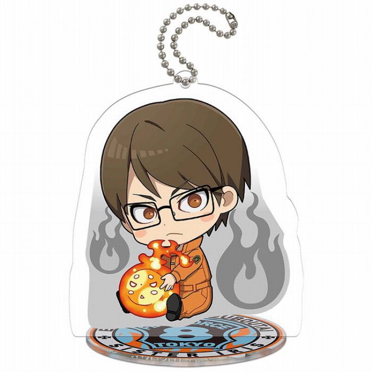 Fire fire brigade T1-Takehisa Hinawa Acrylic keychain pendant Standing Plates